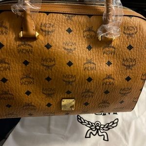 MCM Essential Boston Bag
